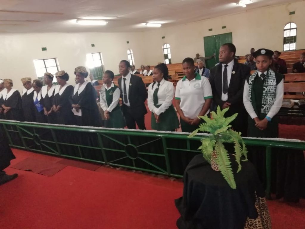 WMS and YPD executive committees for 2018/2019, elected at Edith Ming, Mahwelereng